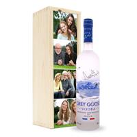 YourSurprise Vodka in bedrukte kist - Grey Goose