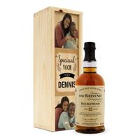 Whisky in bedrukte kist - The Balvenie
