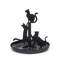 Black Cats Jewelry Stand