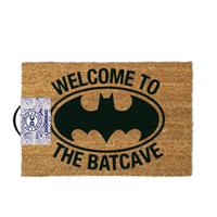 Fußmatte Welcome to the Batcave braun, aus Kokosfaser, Unterseite aus PVC. 152 x 101,5 cm - Batman