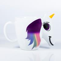 Thumbs Up! - Unicorn with color change - Becher