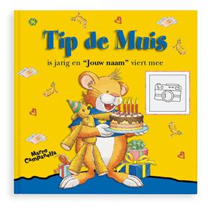 Boek met naam - Tip de Muis - Softcover