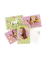 Haza Witbaard Invitation cards Horses. 6 pcs