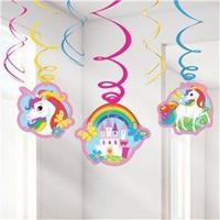 Unicorn swirl deco