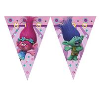 Wimpelkette Trolls 230 x 25 cm