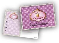 folatbv Folat BV Princess Invitations 6pcs.