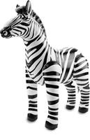 Folat Zebra - aufblasbares Dekotier, 60cm