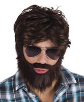 Boland Wig with Beard and Mustache