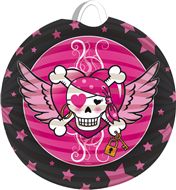 Lampion Pink Pirate Girl - Bolvorm 22cm