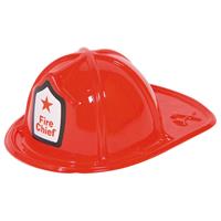 Fire Chief Feuerwehrhelm für Kids, 29 x 11 cm, Umfang Kopfpassung ca. 58cm