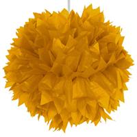 pompom 30 cm papier goud