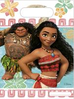 Mitgebseltüten Vaiana - Moana, 6 Stück