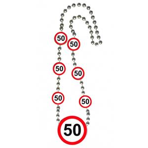 Ketting 50 jaar verkeersbord