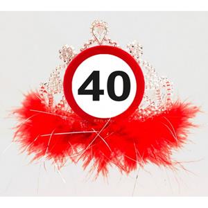 40 Jaar Tiara Verkeersbord