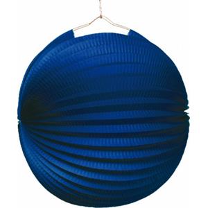 Blauwe lampion 22 cm