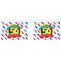 Fun & Feest Luxe vlaggenlijn 50 jaar