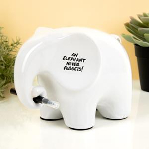 Luckies Gadget Eric The Memo Elephant - Wit