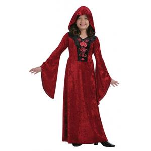 Bellatio Rode meisjes vampieren jurk - Rood