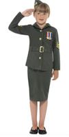 Smiffys Army girl soldaten kostuum voor meisjes