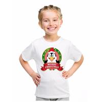 Wit Kerst t-shirt voor kinderen