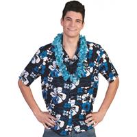 Bellatio Blauwe Hawaii blouse Honolulu Multi