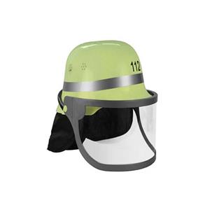 Duitse Brandweer Verkleed Helm 112 Groen - Verkleedhoofddeksels