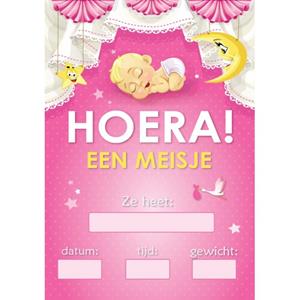 Shoppartners Mega poster Hoera een meisje!