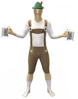 Morphsuits Originele morphsuit Oktoberfest lederhosen (145-160 cm) Multi