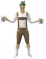 Morphsuits Originele morphsuit Oktoberfest lederhosen (145-160 cm) Multi