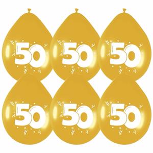 Gouden ballonnen 50 jaar