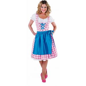 Bellatio Oktoberfest - Luxe dirndl roze voor dames