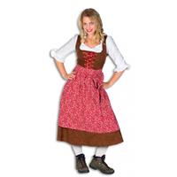 Oktoberfest - Lange tiroler jurk Multi