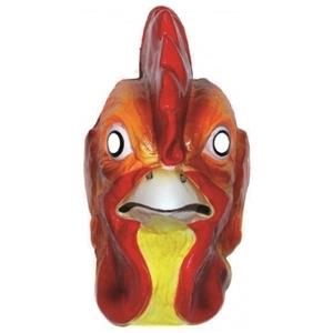 Bellatio Plastic hanen masker voor volwassenen