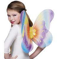 Regenboog vlinder vleugels voor kinderen