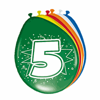 Folat Ballonnen 5 jaar