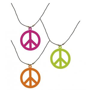 Neon hippie ketting groen