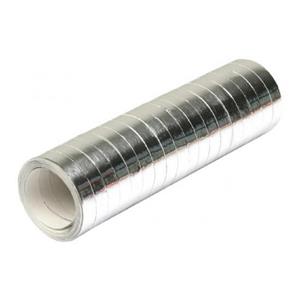 Serpentine rol zilver 4 meter