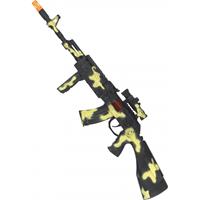 Smiffys Peacekeepers camouflage geweer 59 cm