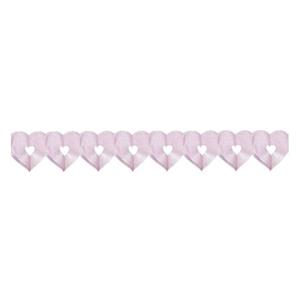 Bellatio Roze hartjes slinger 6 meter