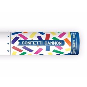 Confetti kanon kleuren mix 20 cm
