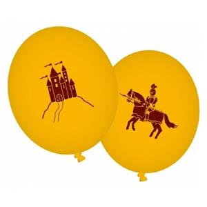 Bellatio Gele ridder thema ballonnen