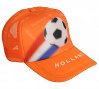 Oranje cap Holland met voetbal