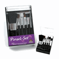 Bellatio Make up/schmink penseel set 5 delig