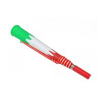 Rood met wit en groene supporters toeter 23 cm