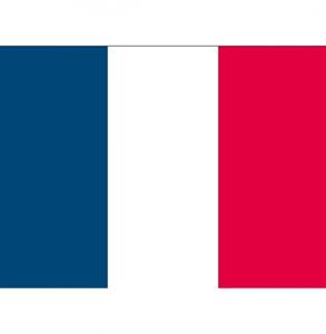 Shoppartners Vlag Frankrijk stickers