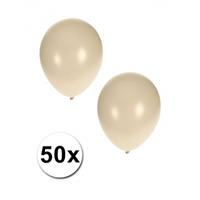 Metallic witte ballonnen 36 cm