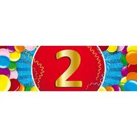 2 jaar sticker
