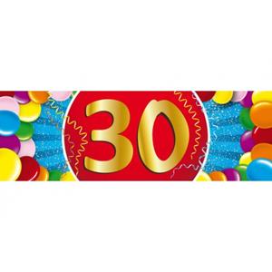 Shoppartners 30 jaar sticker