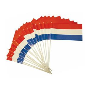 Plastic zwaaivlaggetje Holland