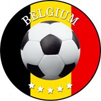 Shoppartners Bierviltjes Belgi? voetbal print